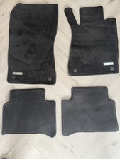 Mercedes Benz Black Velour Floor Mat Set For E Class Saloon Or Estate 2016-2018