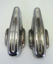 Pair Austin Healey 100/6 3000 Bumper Overriders Over Rider