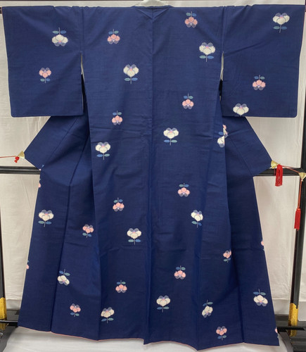 Japanese vintage kimono silk - japanese,