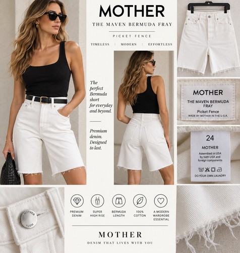 Mother maven bermuda fray - mother,