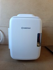 Subcold Mini Fridge Classic 4L White - Slightly Damaged Check Photos