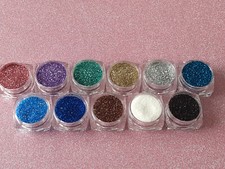 **UK**Ultra Fine Glitter Dust Powder For Nail Art, Body,Crafts Decoration 3g pot