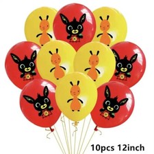 BING BUNNY Balloons x10