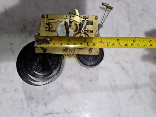 Vintage clock movement - clock,