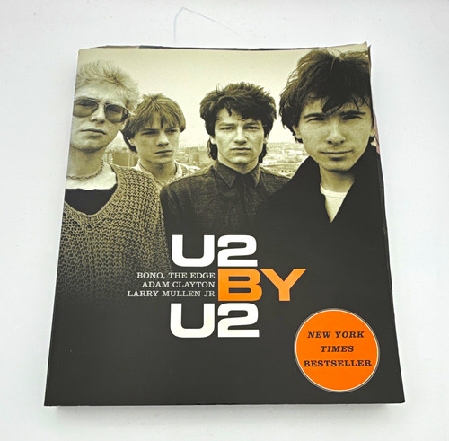 Signed hardcover book - u2,