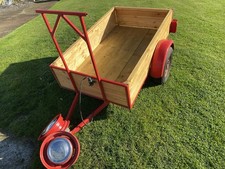 CAR TRAILOR - New Wood, Tyres Perished, Size: 5ft X 3ft