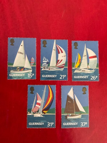 Stamps guernsey yacht - stamps,, guernsey,