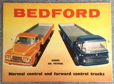 BEDFORD TJ & TK Normal/Forward Control Trucks Sales Brochure Sep 1962 B931/9/62