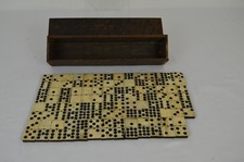 Antique Bone & Ebony Double