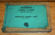 Morris 1-Ton & 1.5-ton Series LD.1 & LD.2 Service parts list 4th Edition AKD925.