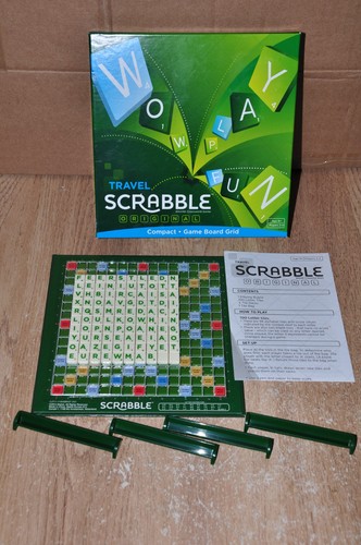 Travel scrabble mattel - travel,