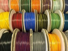 116 COLOURS TO CHOOSE FROM - 1mm² cable, 3m, 16.5A 12v auto car wire wiring