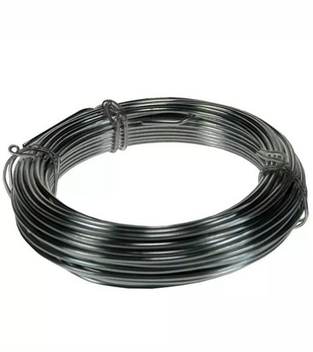 6mm 15m galvanised garden - x,