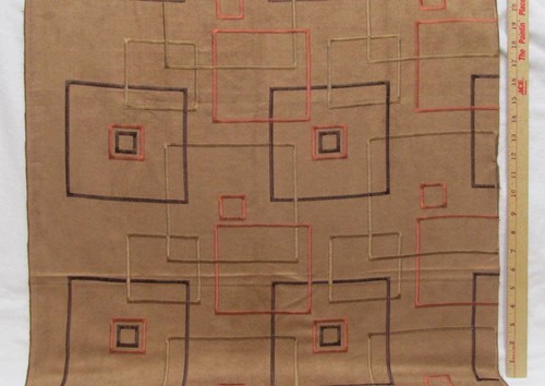 Brown faux suede fabric - faux,