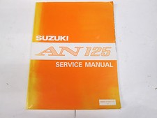 SUZUKI AN125 SERVICE MANUAL SHOPSOILED 1994 99500-31040--01E
