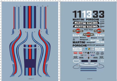 Porsche 935 martini - 1/12,