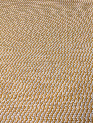 Juno ochre woven fabric - ochre, 5.8