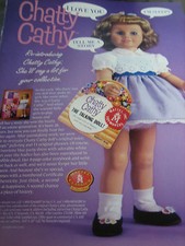 1998 Chatty Cathy Doll Ad