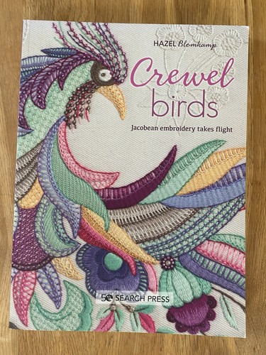 Crewel birds jacobean - birds:,