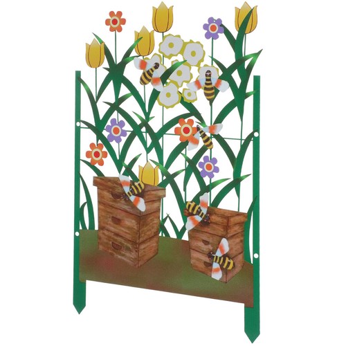 Flower bed fencing metal - ,