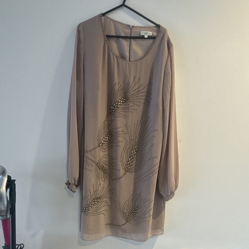 Kaliko women beige beaded - beige,