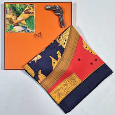 RARE VINTAGE HERMES Silk Scarf