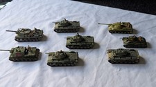 8 x 1/72 WW2 Russian Tanks