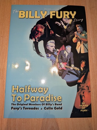 Billy fury story signed - fury,