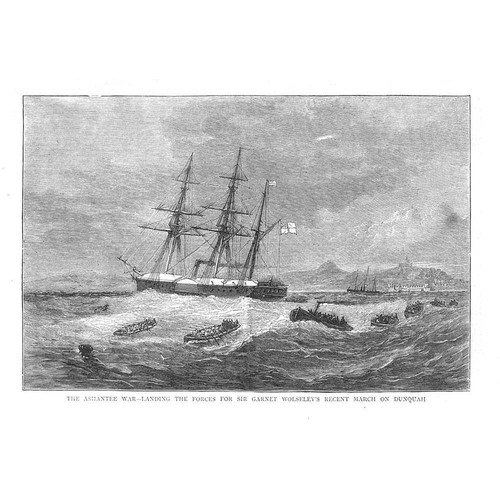 Ashanti war landing forces for - forces,