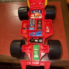 Vintage Corgi Toys Grand Prix F 1 Red Racing Car Storage Carry Case