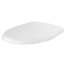Ideal StandardToilet Seat Cover Duraplast White Wrap Over Round Durable