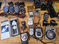 Job Lot Vintage Weston Master Pentax, Sekonic Analogue Film Light Exposure Meter