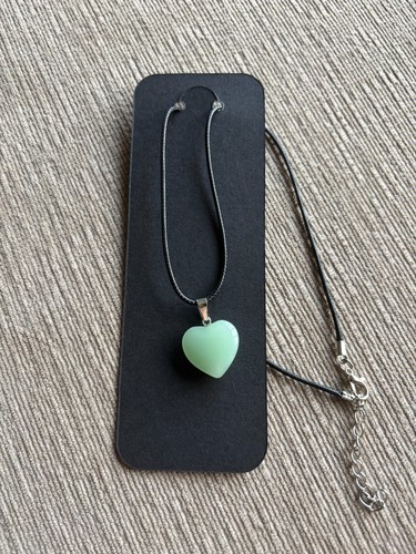 Resin heart necklaces various - heart,