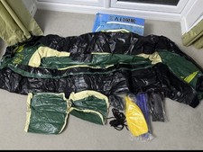 BBL 300 Inflatable Fishing Boat 3 Person Set + Pump & Oars – 234x135cm NEW