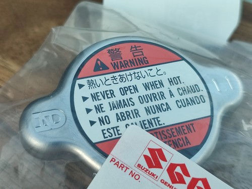 Genuine suzuki radiator cap - cap,