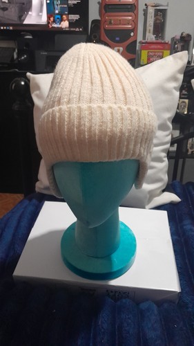 Childrens knitted beanie with - childrens,
