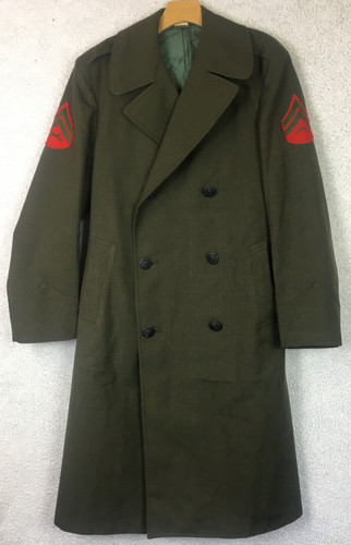 Vintage mil pea coat usa - pea,
