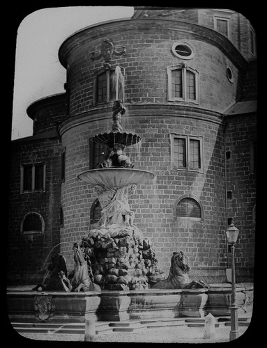 The fountain salzburg - the, austria