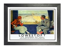 Lowestoft 5 Railway Old Advert