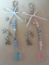 Pram / Changing Bag Charm Baby Personalised