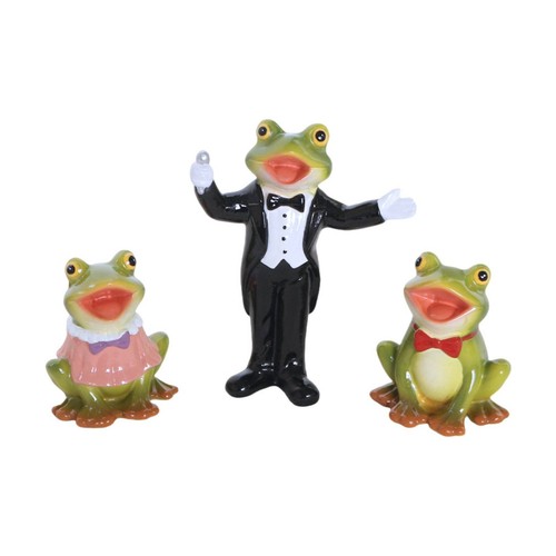 Pieces frog choir statue - pieces,