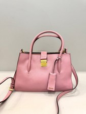 Miu Miu Pink Madras Leather