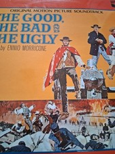 Ennio Morricone the Good, the Bad and the Ugly Original Soundtrack Vinyl LP 1968
