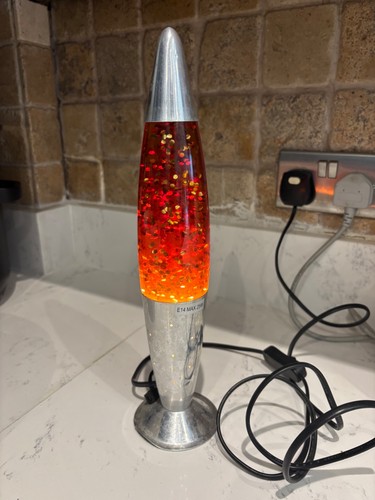 Vintage retro lava - lava, orange