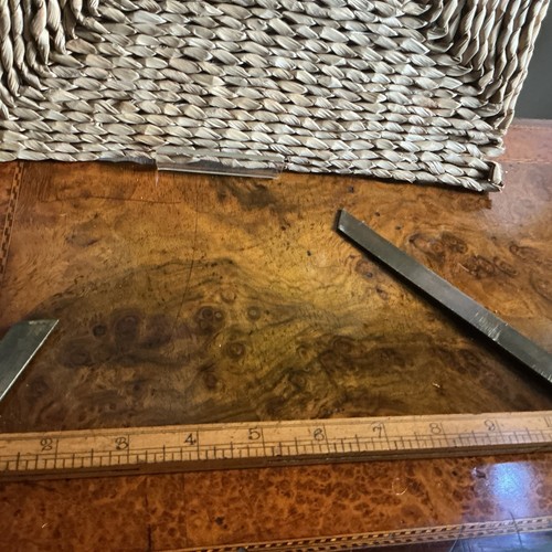 Antique boxwood brass ship - &,