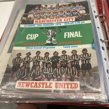 League Cup Final Programme