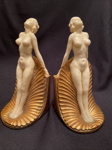 Stunning pair gold ivory - &,