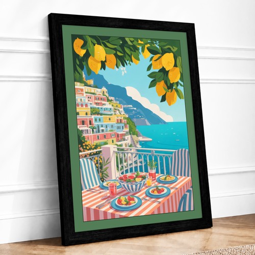Mediterranean terrace vintage - mediterranean,