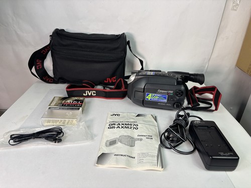 Jvc axm670u compact vhs c - compact, vhs-c