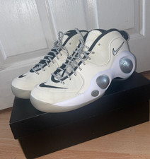Nike Men’s Air Zoom Flight 95 Basketball Size UK 8.5 Pale Ivory NEW
